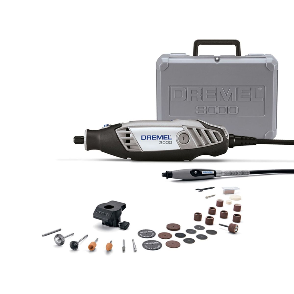 DREMEL - Multipropósito Eléctrica 90W + 30 Accesorios Dremel