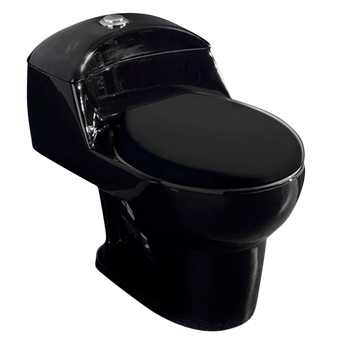 SENSI DACQUA - WC Inodoro One Piece Lara Plus Negro