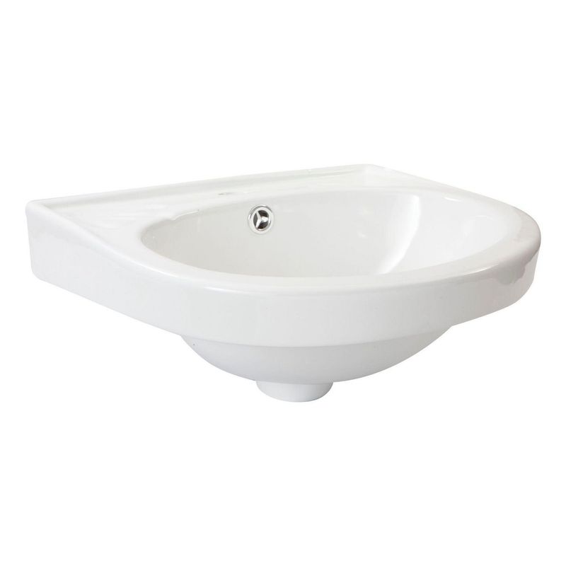 KARSON - Lavamanos Sobre Pedestal Bali Blanco