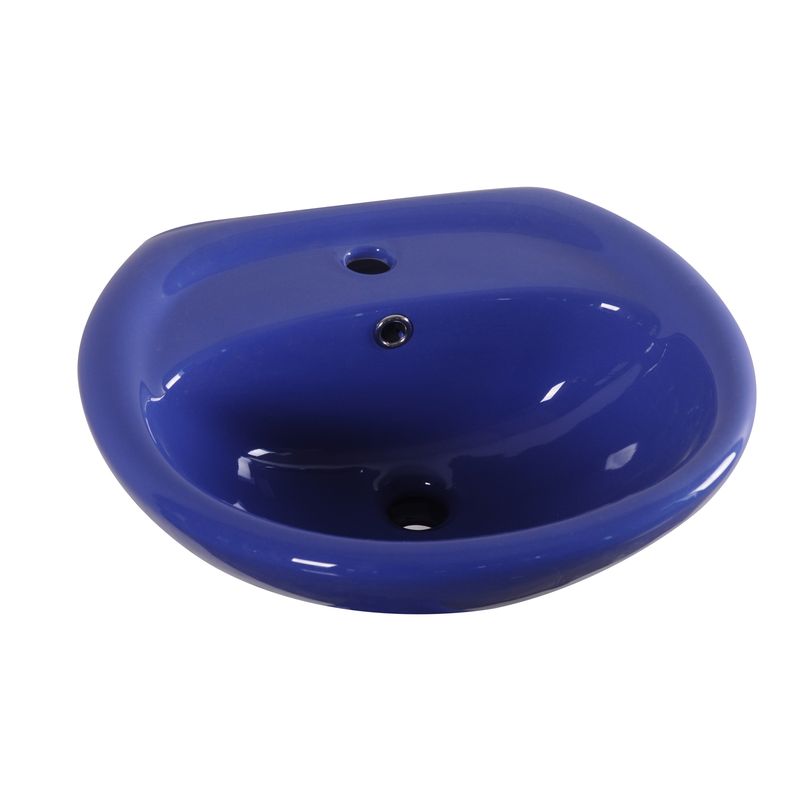 SENSI DACQUA - Lavamanos Sobre Pedestal Lara Azul