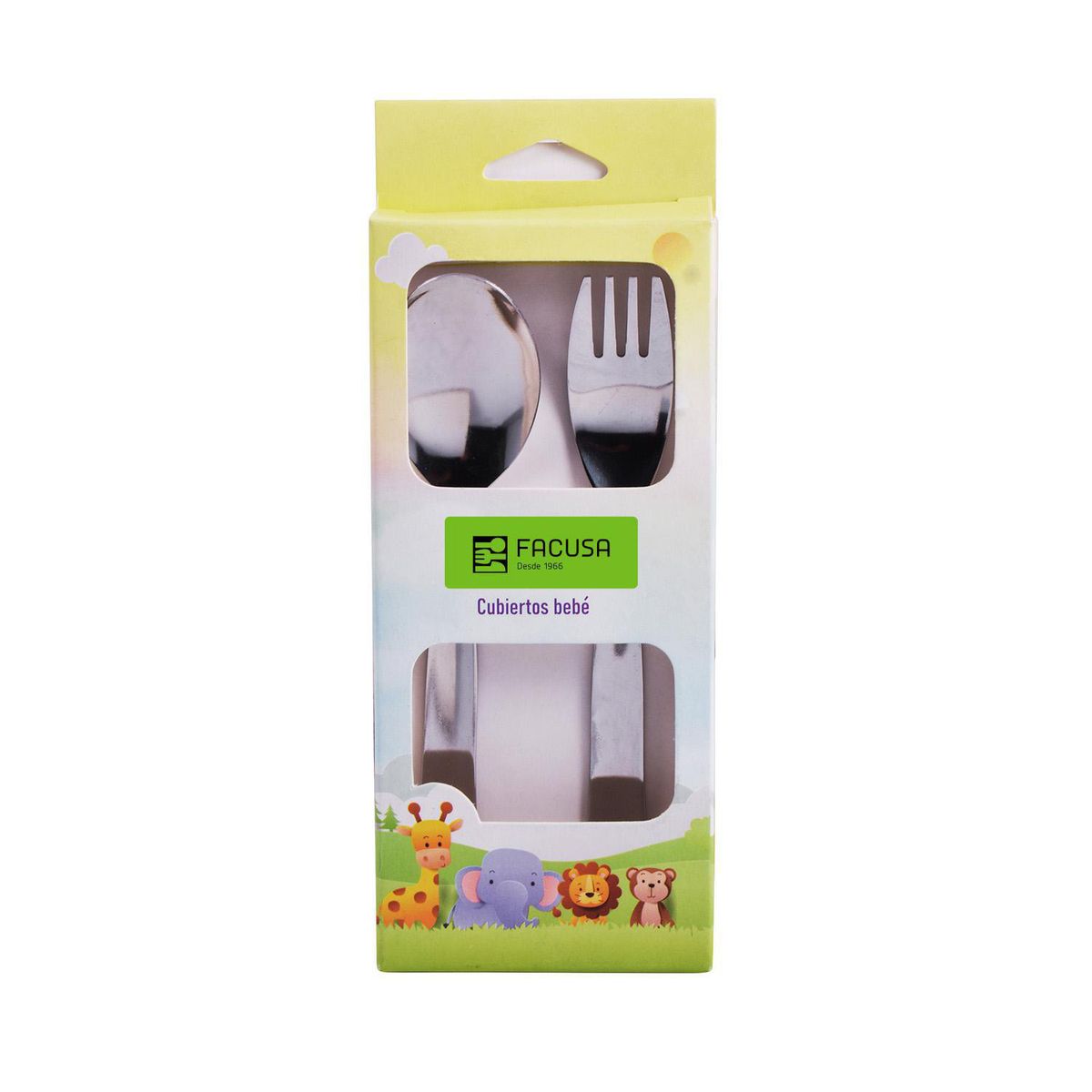 FACUSA - Set x2 Cubiertos para Bebé