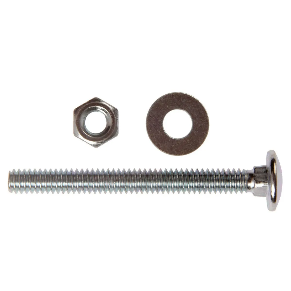 MAMUT - Perno con Tuerca y Arandela 1/4x2 1/2 Pulgadas x 4 unid