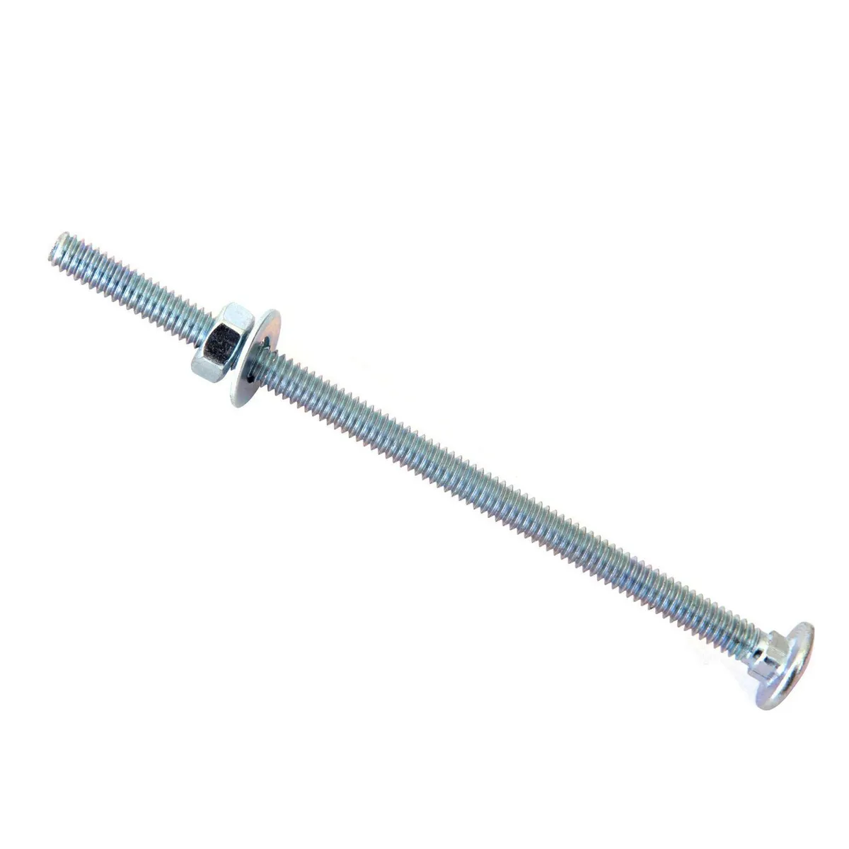 MAMUT - Perno con Tuerca y Arandela 1/4x5 Pulgadas x 4 unid