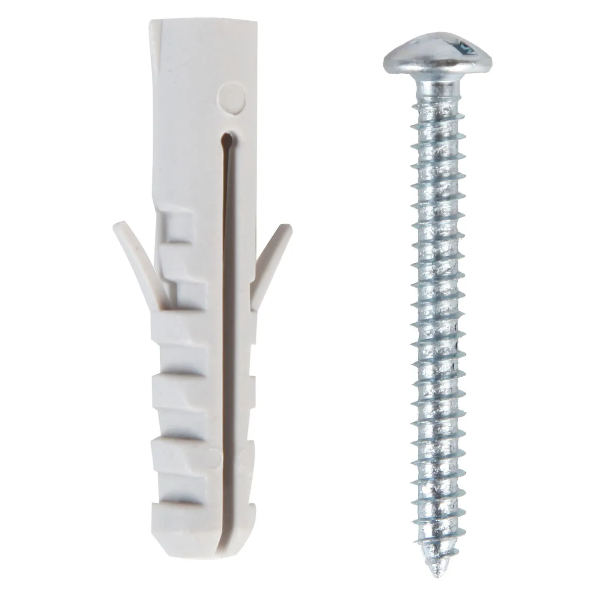 MAMUT - Set de Tarugos + Tornillo Autorroscantes 8 mm. 8x1 1/2" x 25 unid.