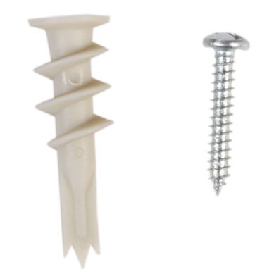 Set de Tarugos + Tornillo Autorroscantes 8x1