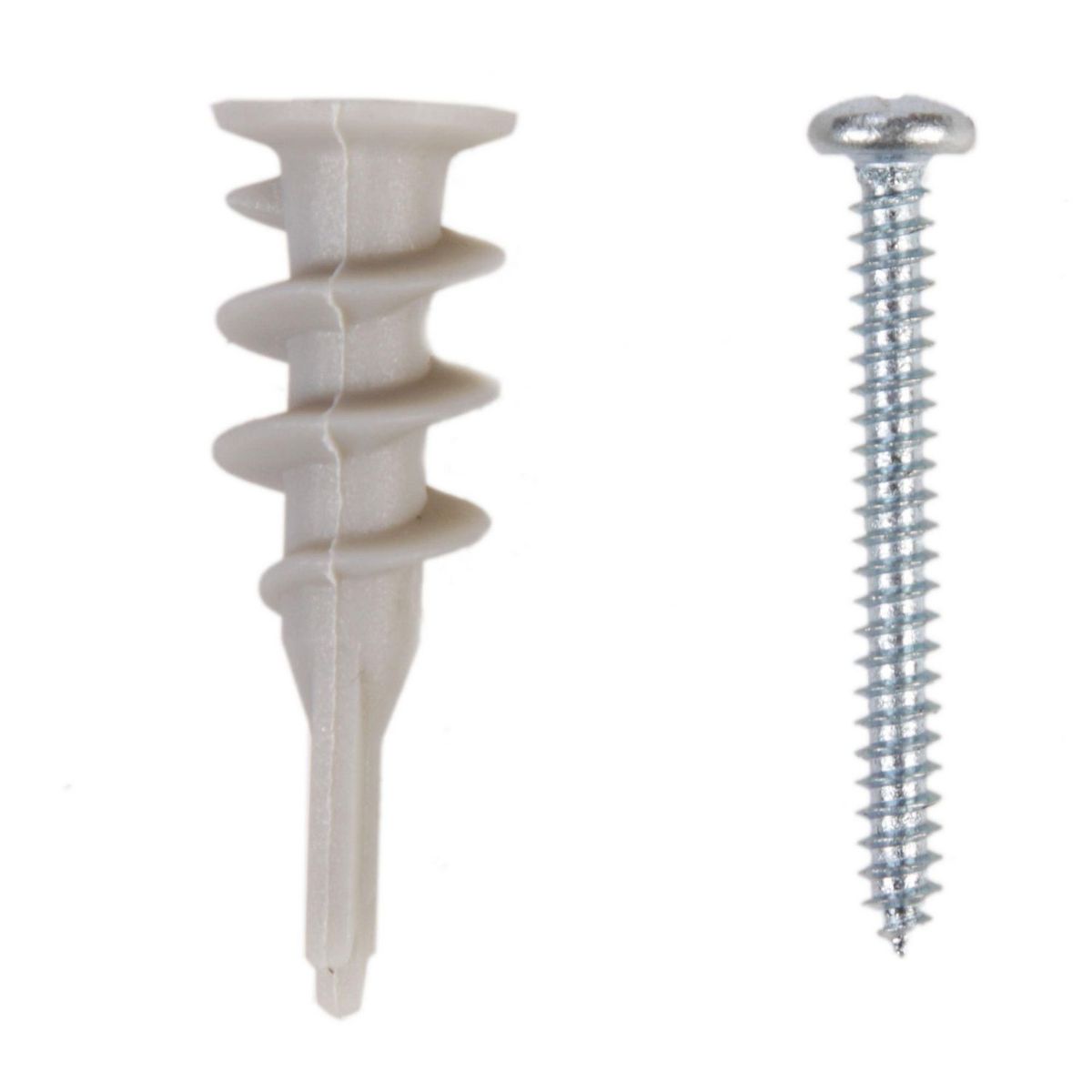 MAMUT - Set de Tarugos + Tornillo Autorroscantes 8x1 1/2" x 25 unid.