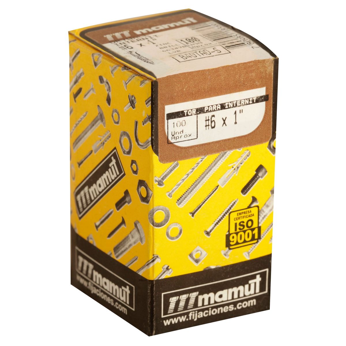 MAMUT - Tornillo Internit 6x1 x 100 unid