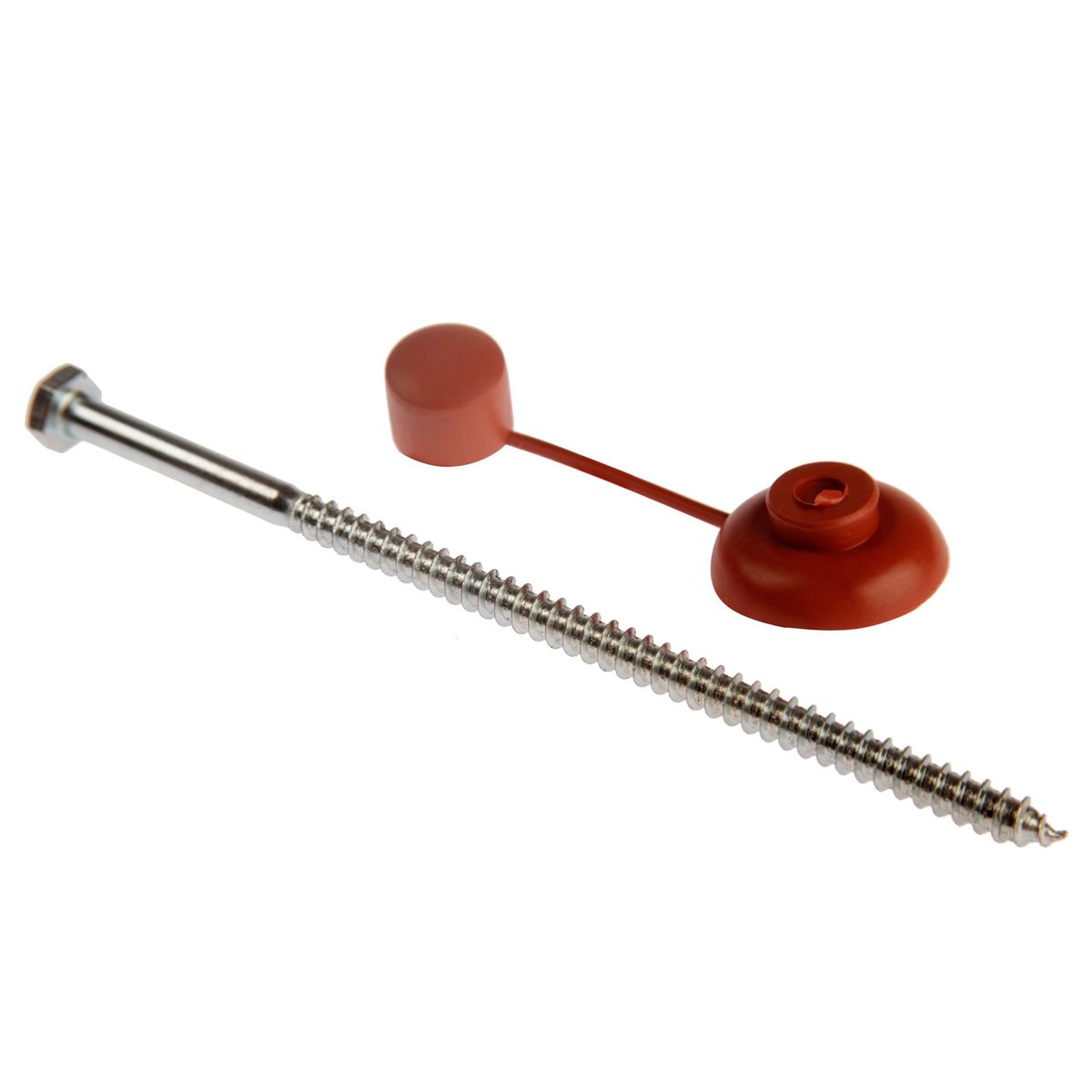 MAMUT - Tirafon con Capuchón 1/4x6" x 8 Unidades