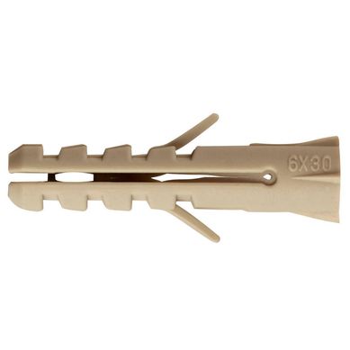 Tarugo Nylon 6 mm. x 10 unid.