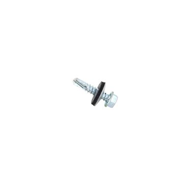 Tornillo Autorroscante Hexagonal con Arandela Neopreno 12x1