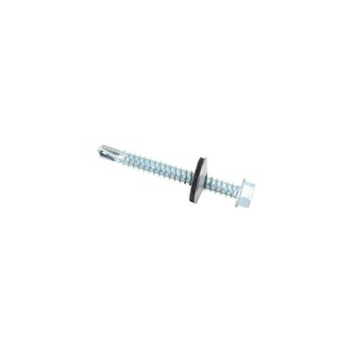 Tornillo Autoperforador Hexagonal con Arandela Neopreno 12x2