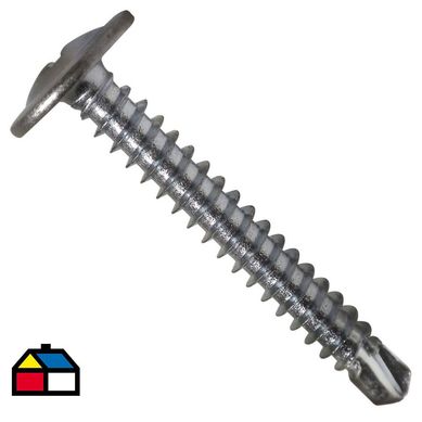 Tornillo Autoperforante Cabeza Lenticular Punta Broca 8x1 1/4