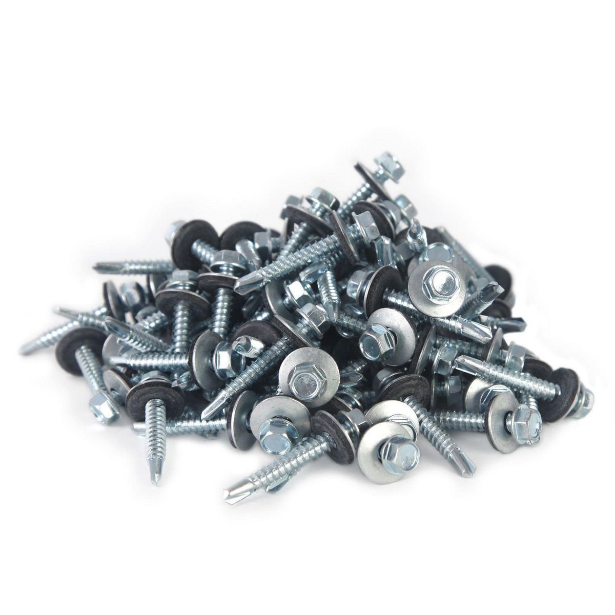 MAMUT - Tornillo Autorroscante Hexagonal Arandela Neopreno 12x1.5" x 100 unid.