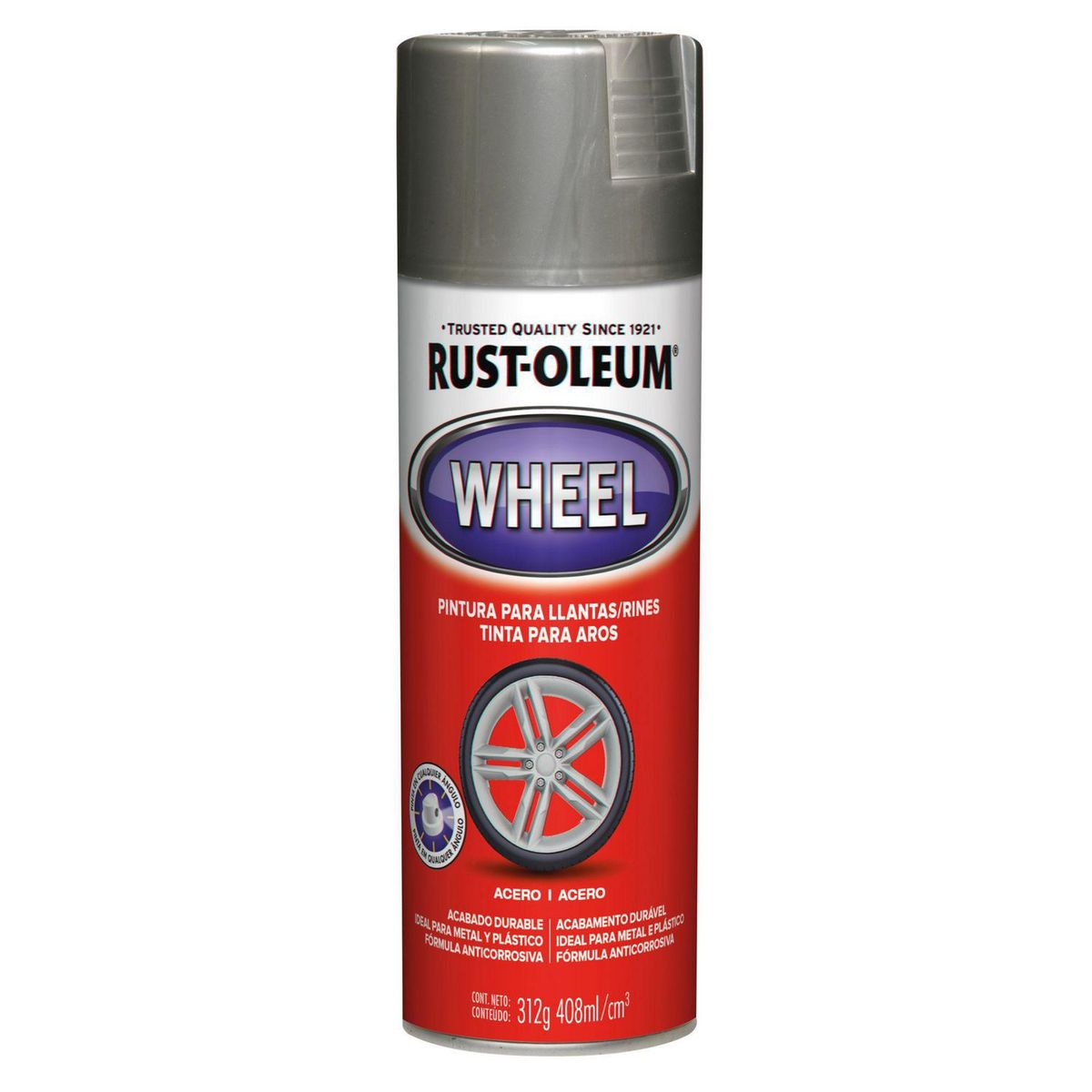 RUST OLEUM - Pintura para Aros Acero 312Gr.