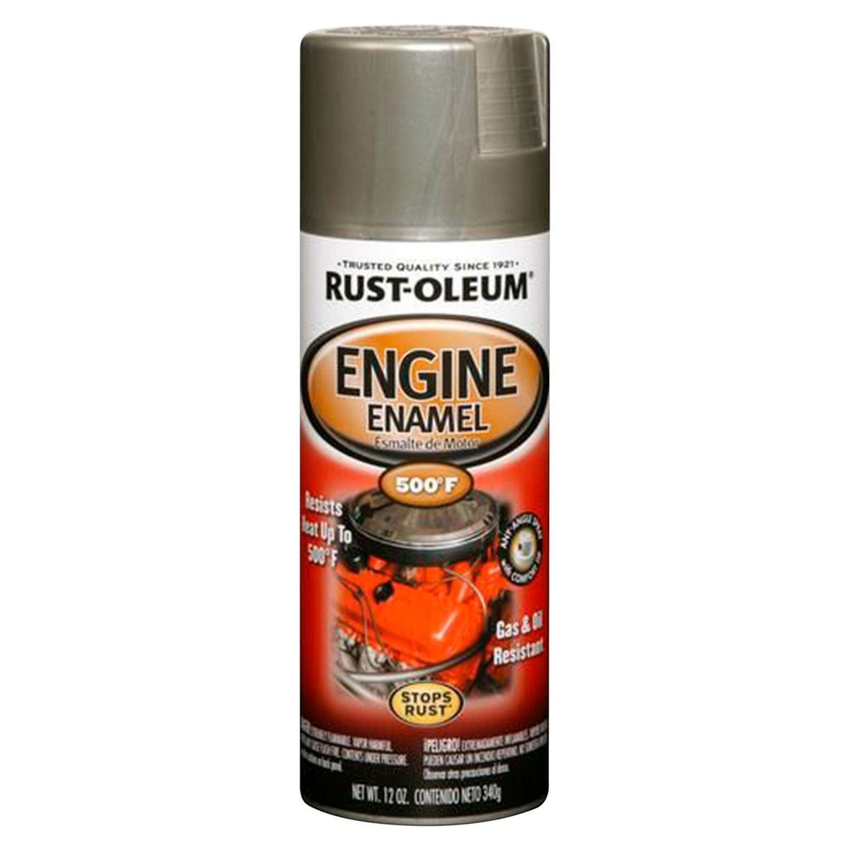 Pintura para Motores Aluminio Brillante 312Gr., marca RUST OLEUM - Foto 2