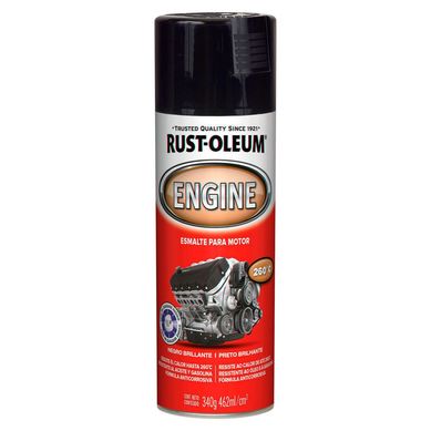 Pintura para Motores Negro Brillante 312Gr.