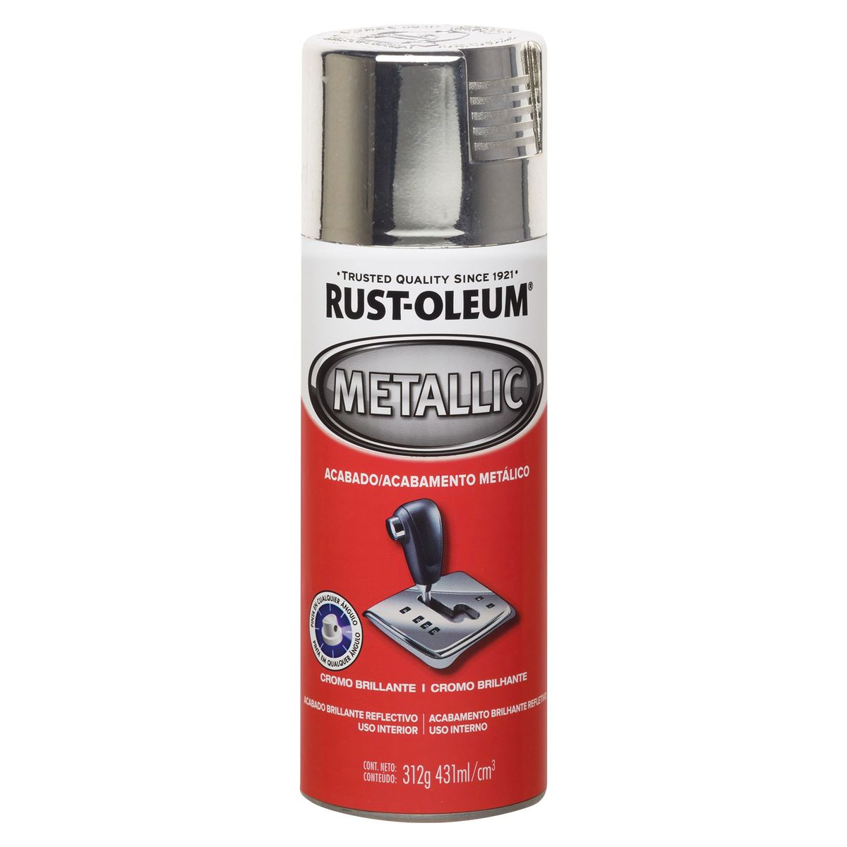 RUST OLEUM - Pintura Acabado Cromo 312Gr.