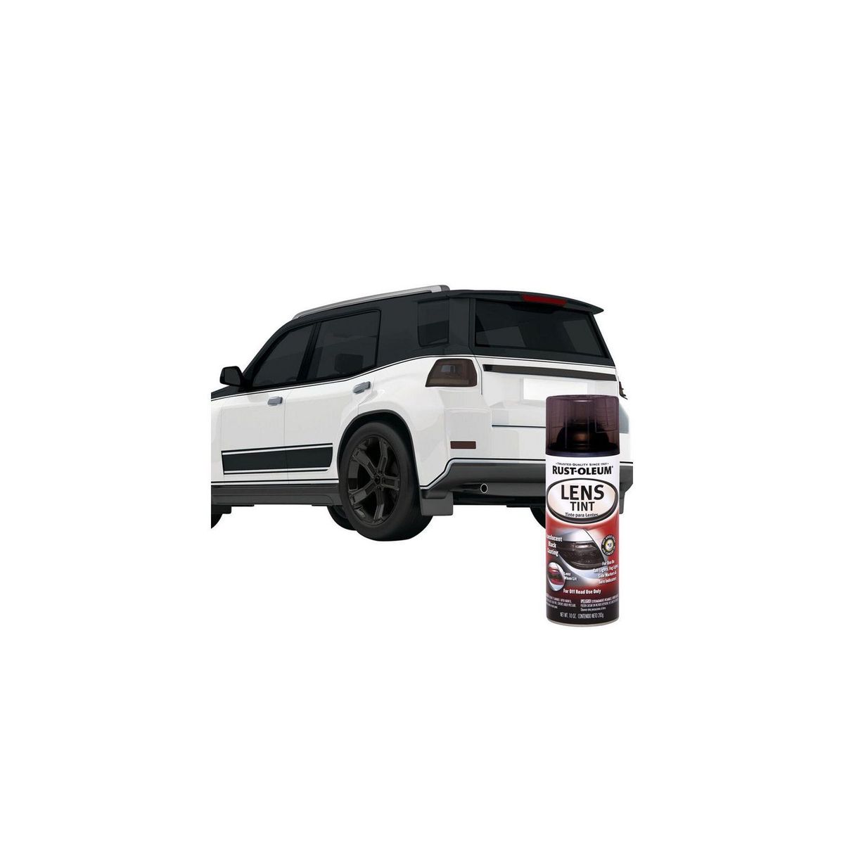 RUST OLEUM - Pintura para Faros Negro 283Gr.