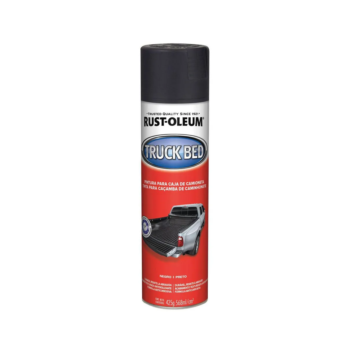 RUST OLEUM - Pintura para Tolva de Camionetas Negro 425Gr.