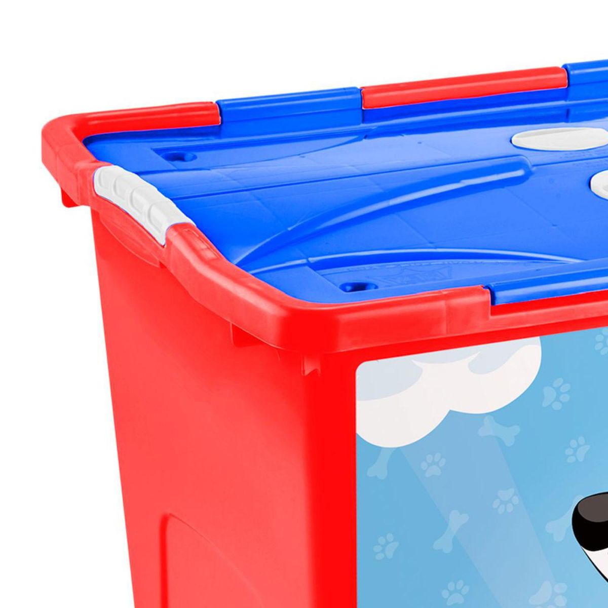 REYPLAST - Baúl con Ruedas #70 Reyplast 50.7L Rojo