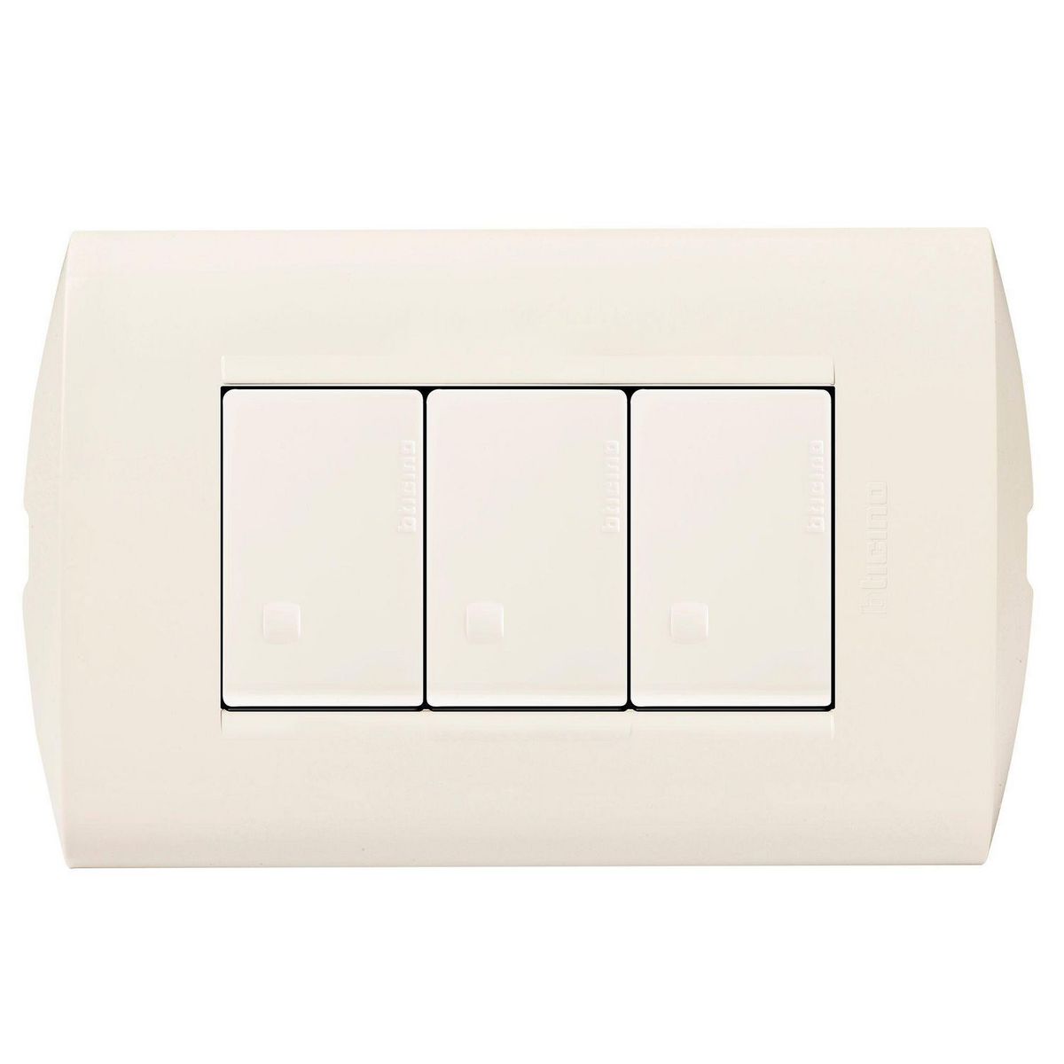 BTICINO - Interruptor Triple Bticino Modus Style Marfil