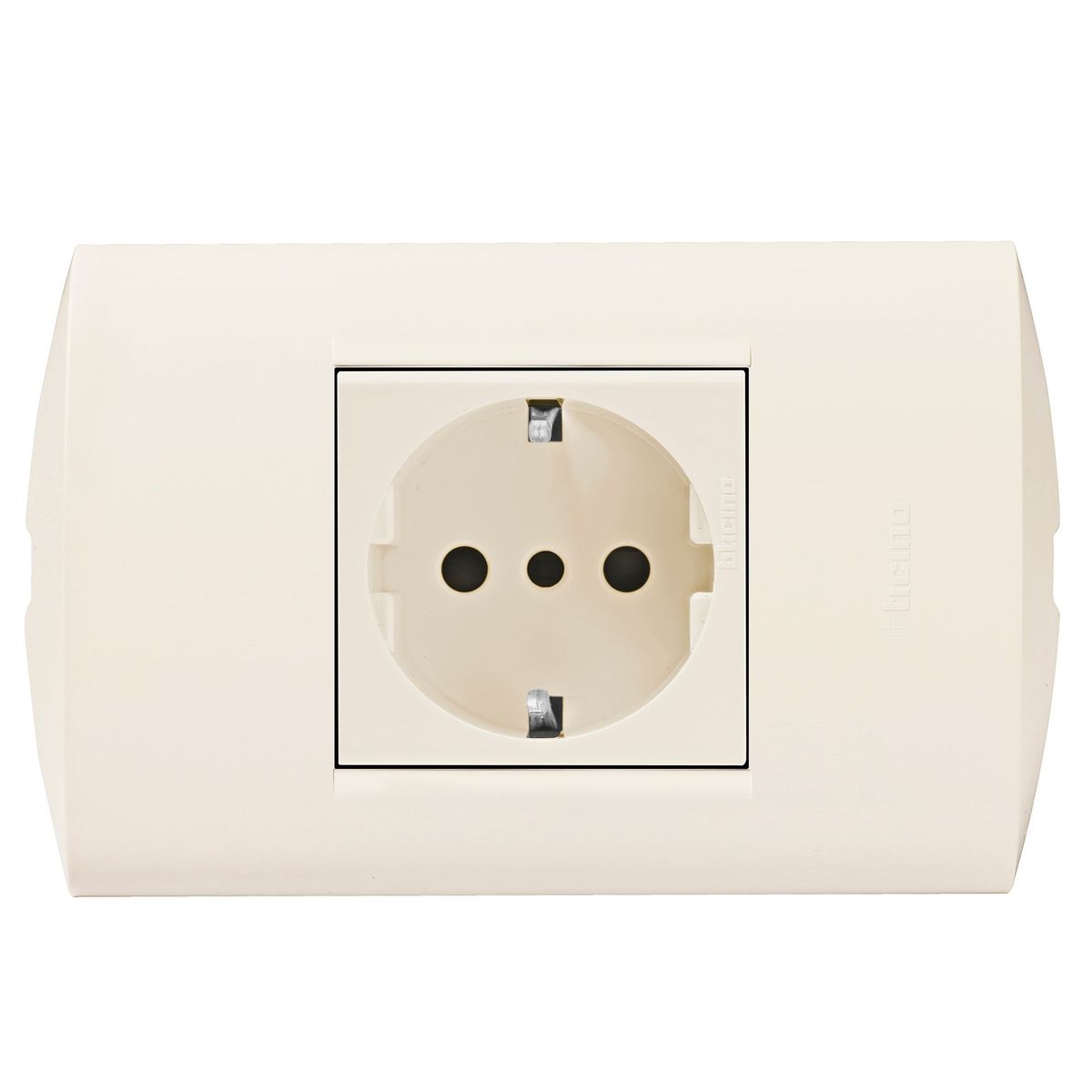 BTICINO - Tomacorriente Schuko Modus Style Marfil