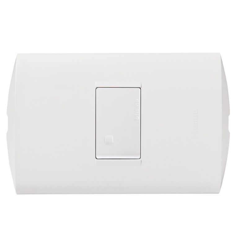 Interruptor Simple Bticino Modus Style Blanco | Sodimac Falabella
