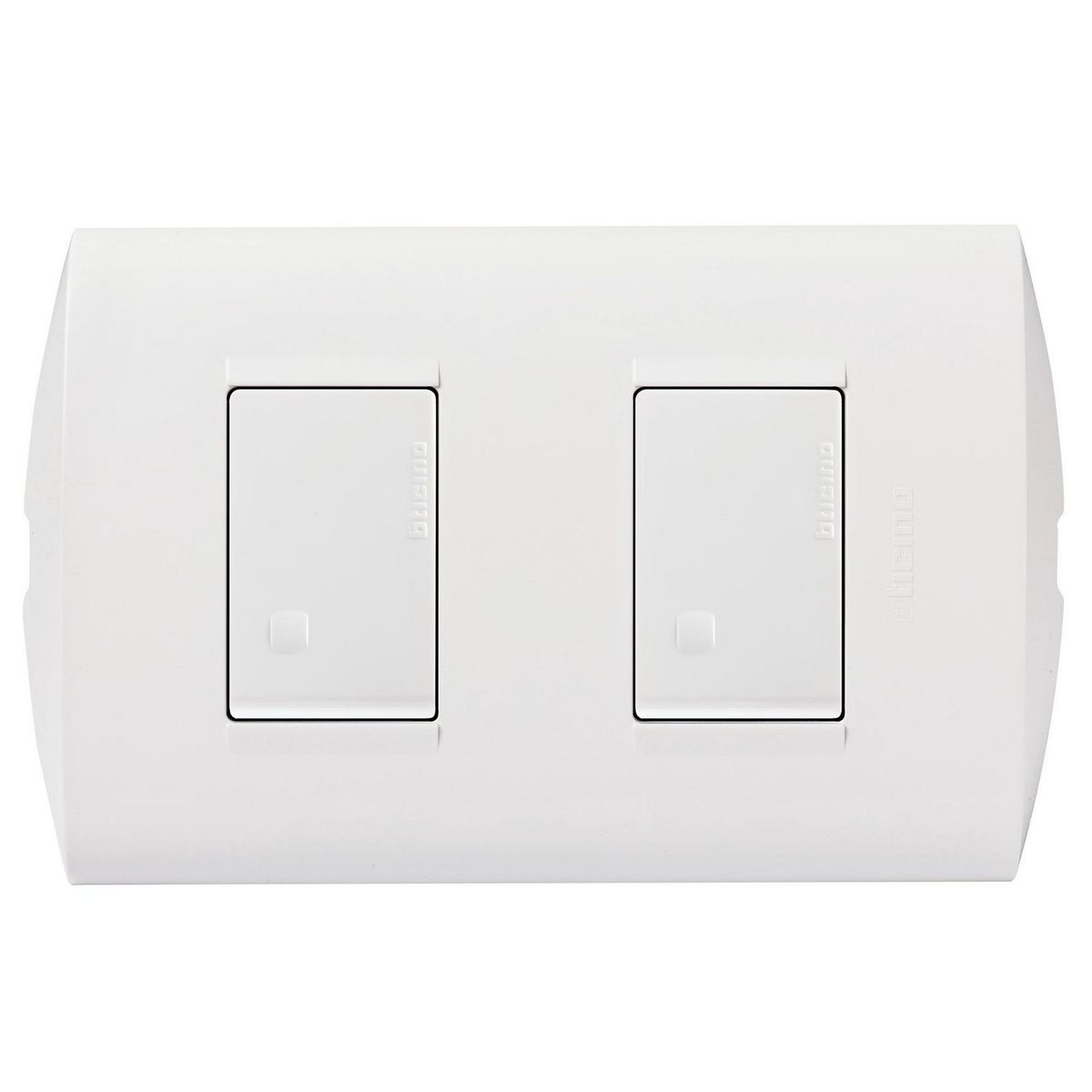 BTICINO - Interruptor Doble Bticino Modus Style Blanco