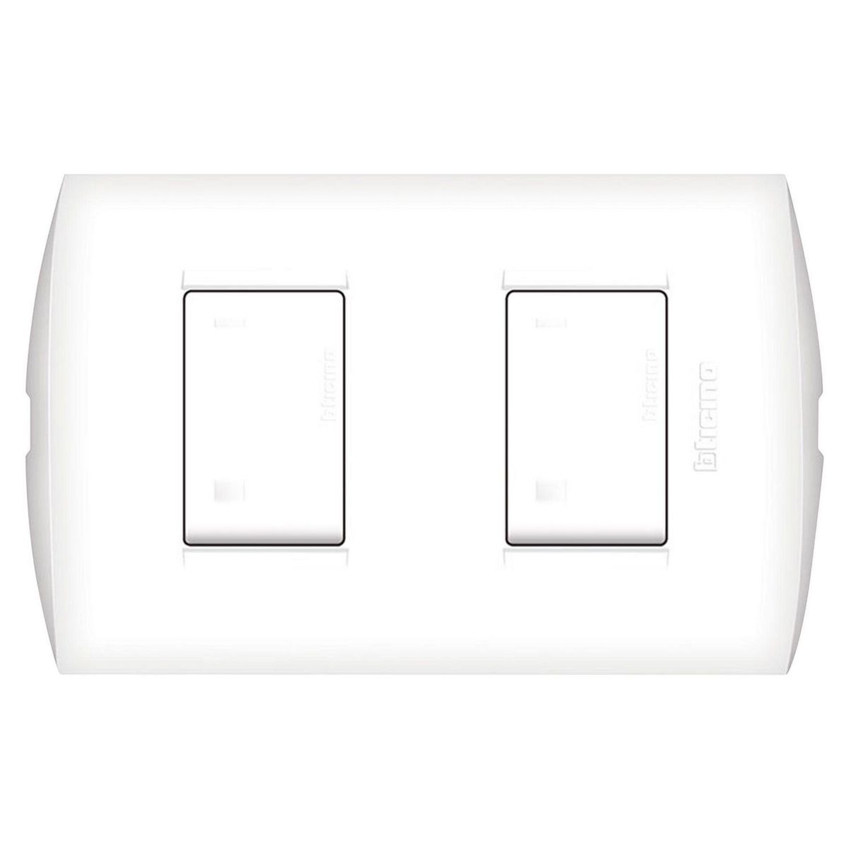 BTICINO - Conmutador Doble Modus Style Blanco