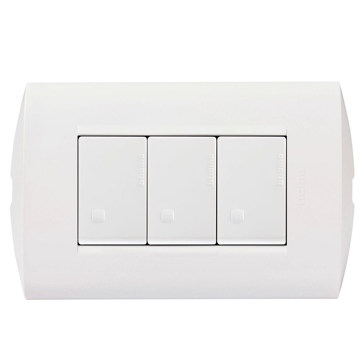 BTICINO - Interruptor Triple Bticino Modus Style Blanco