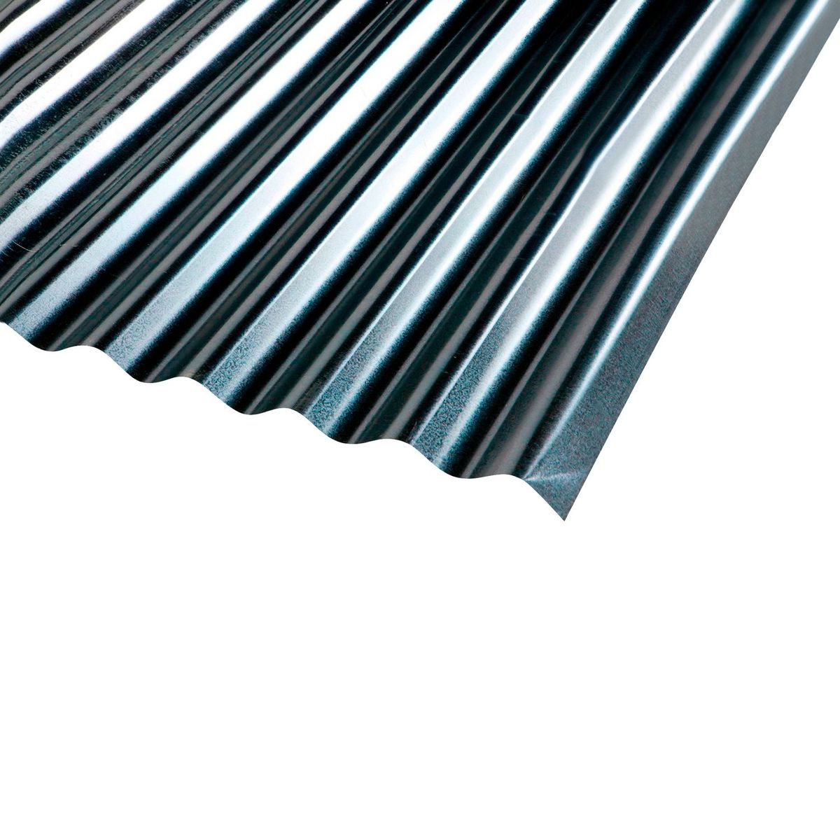 ACEROS AREQUIPA - Calamina Acero Galvanizado Plateado 80 x 360 x 0.20 Aceros Arequipa