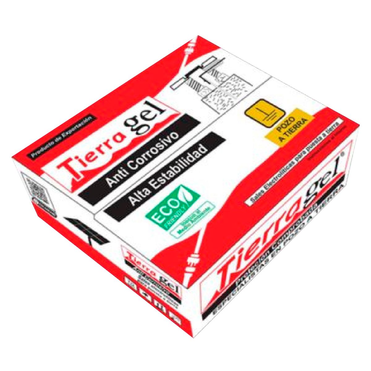 TIERRA GEL - Dosis Quimica para Pozo a Tierra 6 Kg.