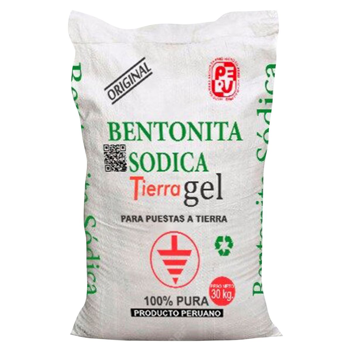 TIERRA GEL - Bentonita Sodica Tierra Gel 30Kg.