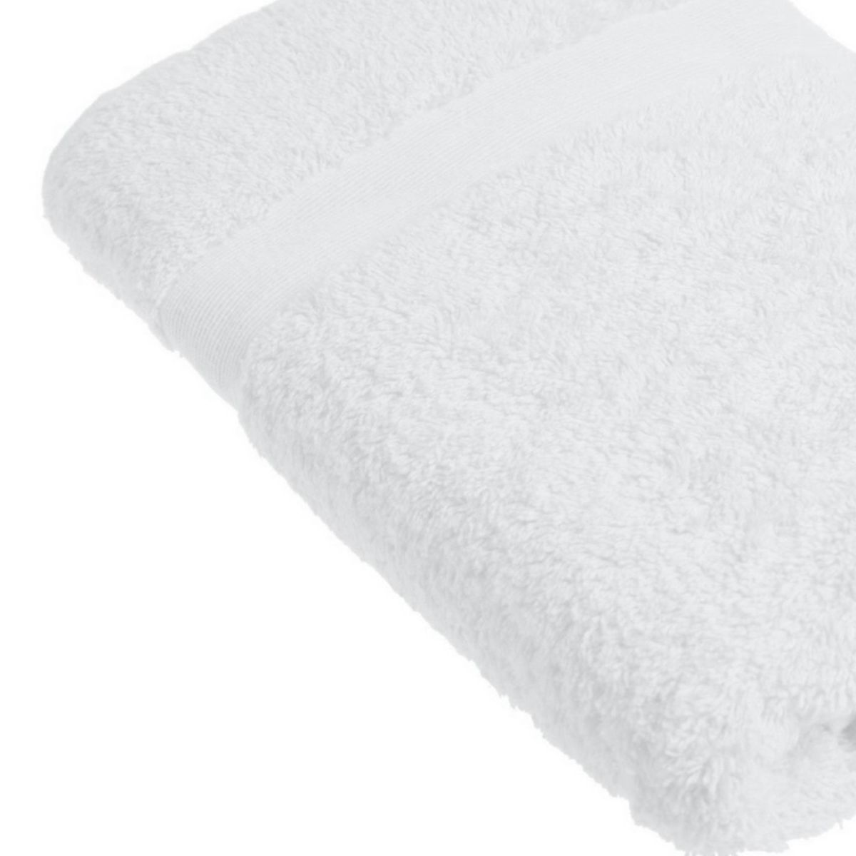 JUST HOME COLLECTION - Toalla de Baño Algodón Extra 650gr 90x180cm Blanca