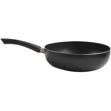 Wok Antiadherente 1 Piezas Acero inoxidable  Negro