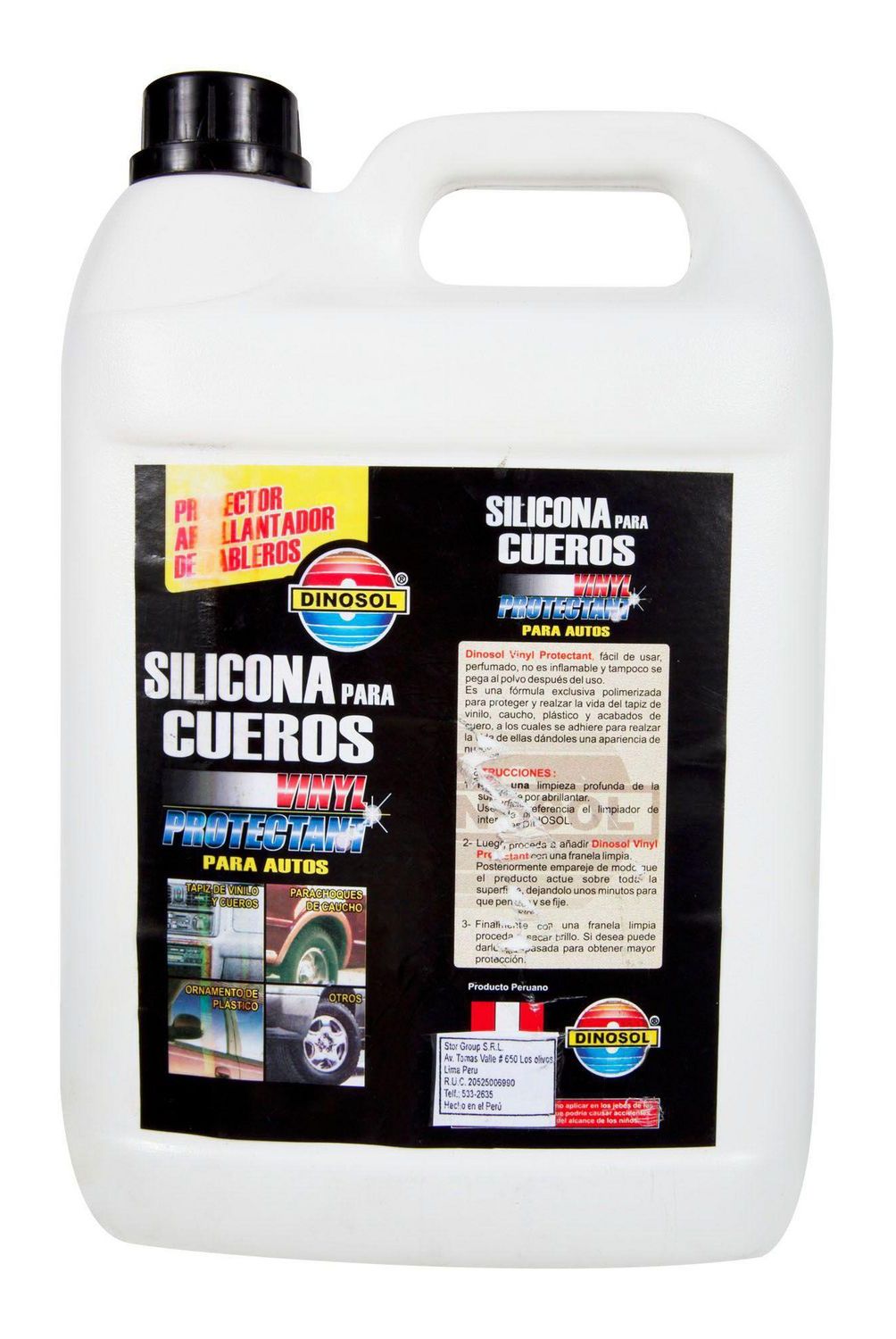 GENERICO - Silicona para Auto Dinosol Vinyl Protectant 1 Galón