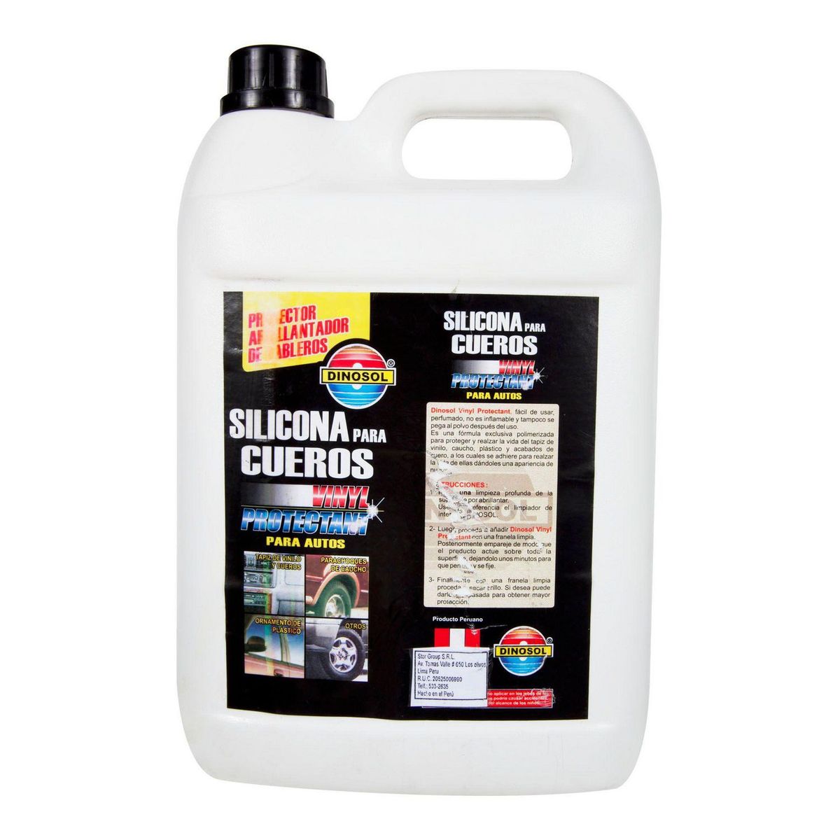 GENERICO - Silicona para Auto Dinosol Vinyl Protectant 1 Galón
