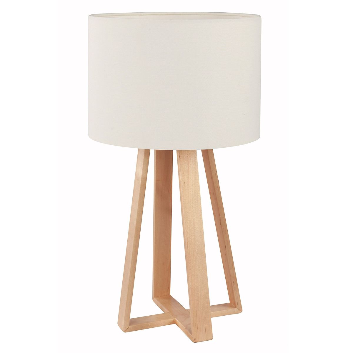 JUST HOME COLLECTION - Lámpara de mesa Madera 1 luz e27