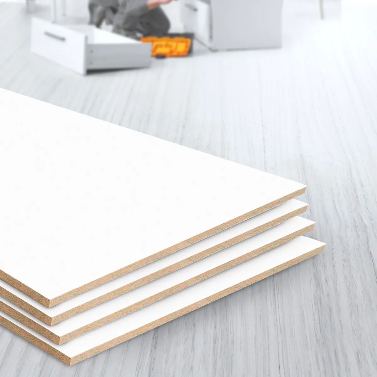 VESTO - Melamina Blanca  2.15x2.4m 18mm