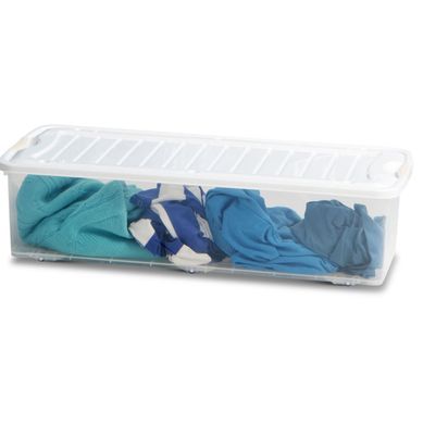 Caja Organizadora con Ruedas Suprema #120 Reyplast 48L
