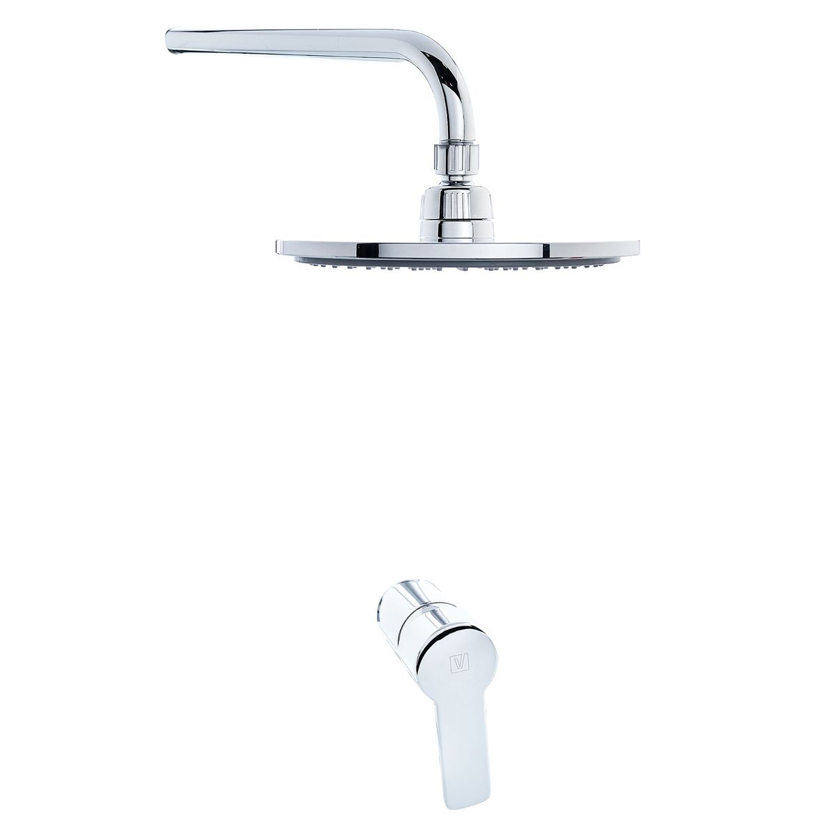 VAINSA - Grifo para Ducha Monocomando Ocean Artic Plateado