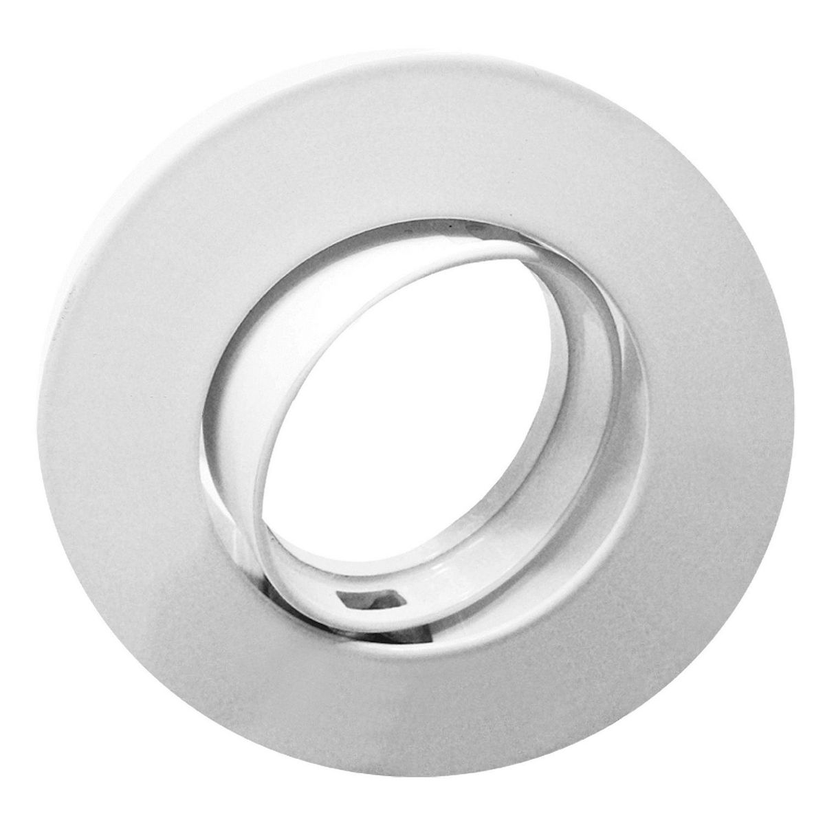 LIGHTECH - Spot Empotrable Llano Zamac 10.8cm Blanco con Socket GU10