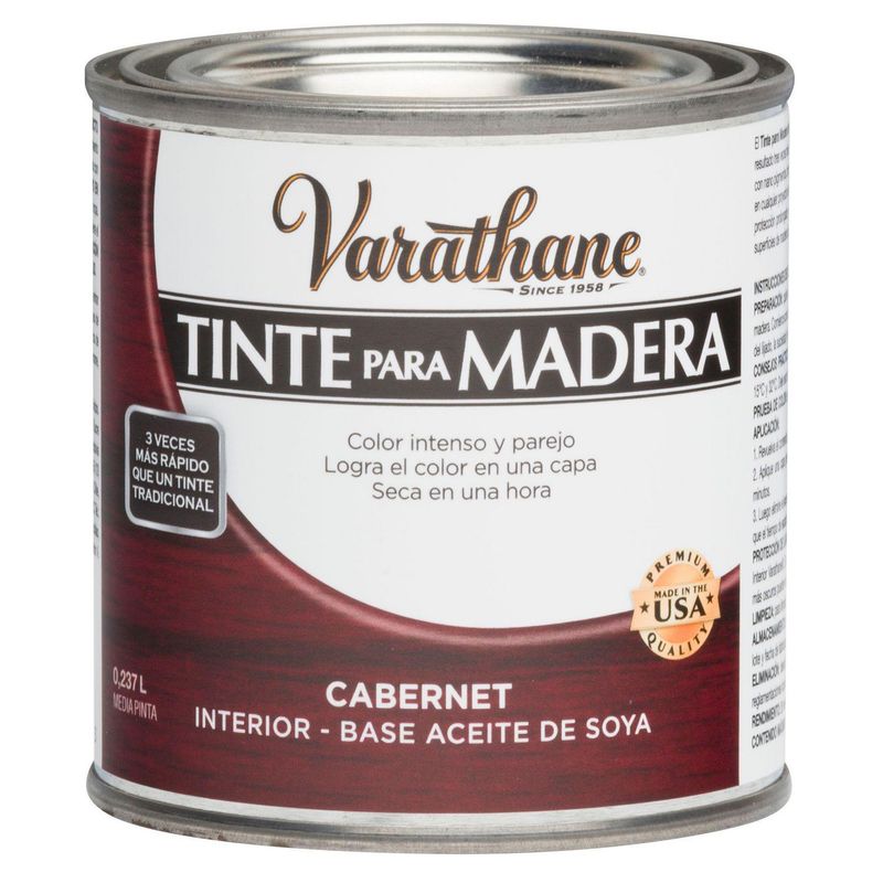 VARATHANE - Pintura para madera Cabernet Varathane 0,237L