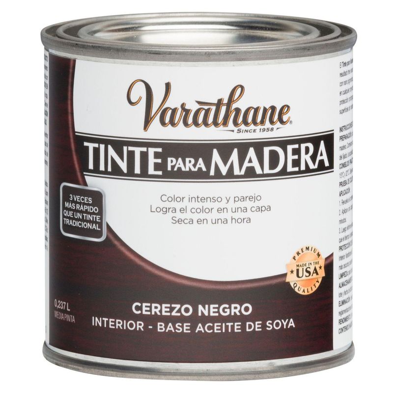 VARATHANE - Pintura para madera Cerezo Negro Varathane 0,237L