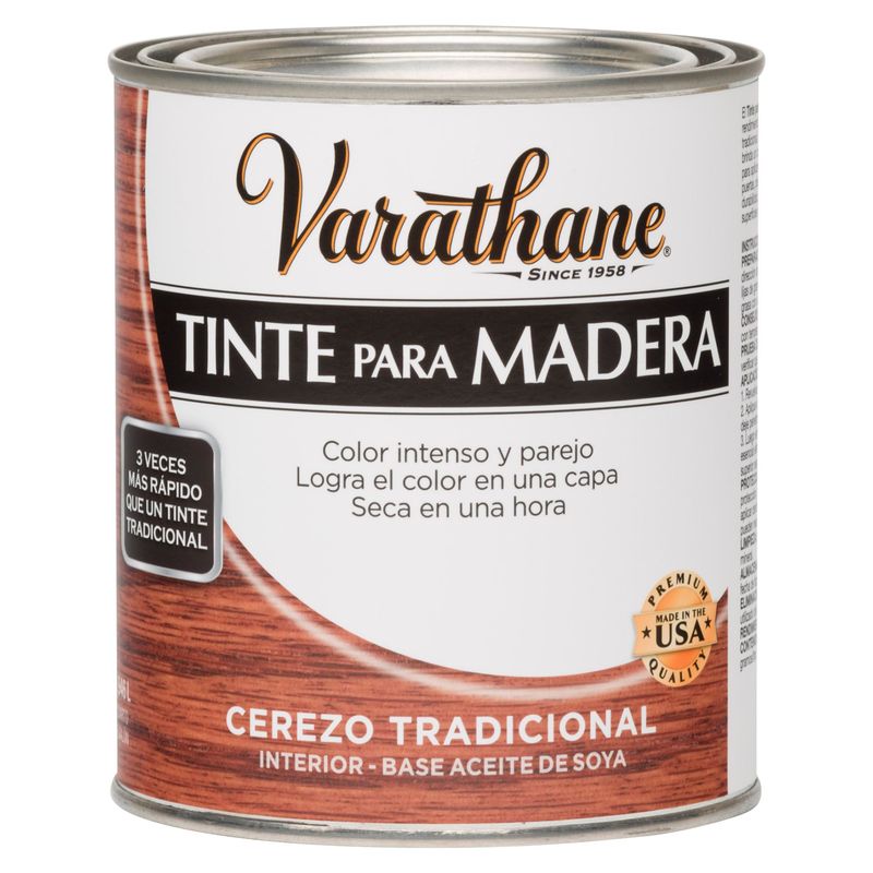 VARATHANE - Pintura para madera Cerezo Tradicional Varathane 0,946L