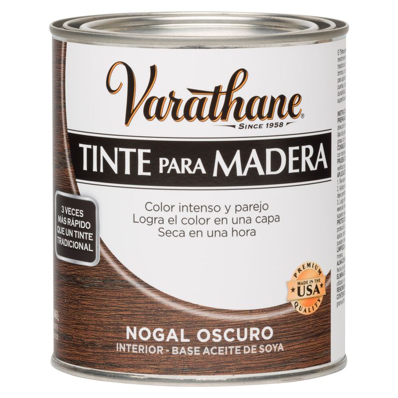 VARATHANE - Pintura para madera Nogal Oscuro Varathane 0,946L