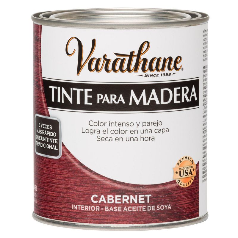 VARATHANE - Pintura para madera Cabernet Varathane 0,946L