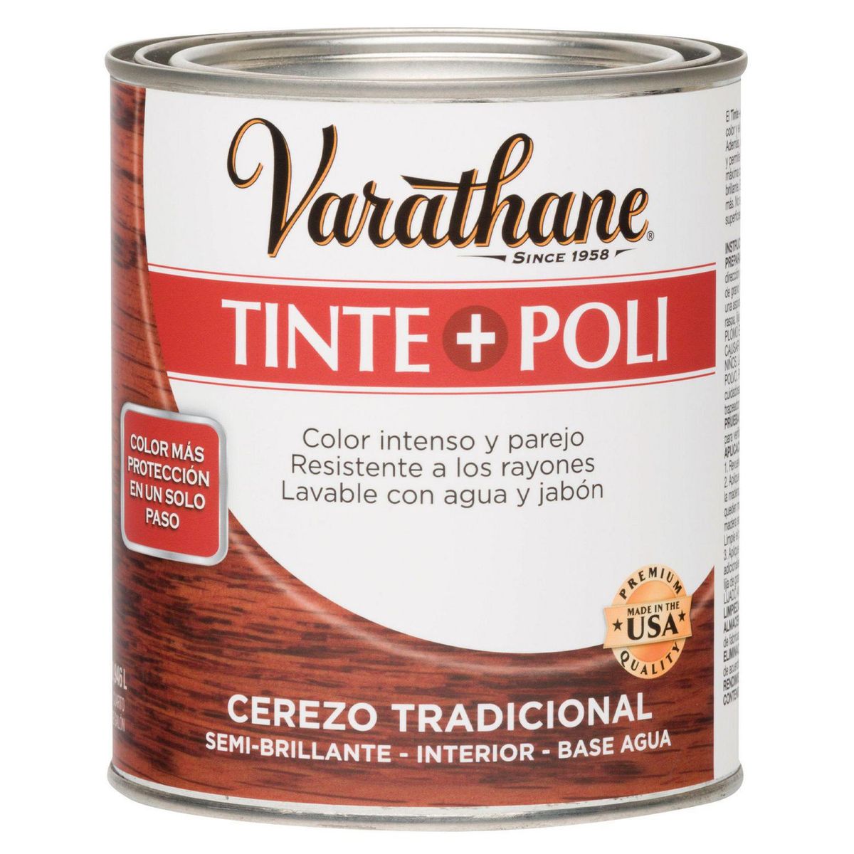 VARATHANE - Tinte y Poliuretano Varathane Cerezo Tradicional 0,946L