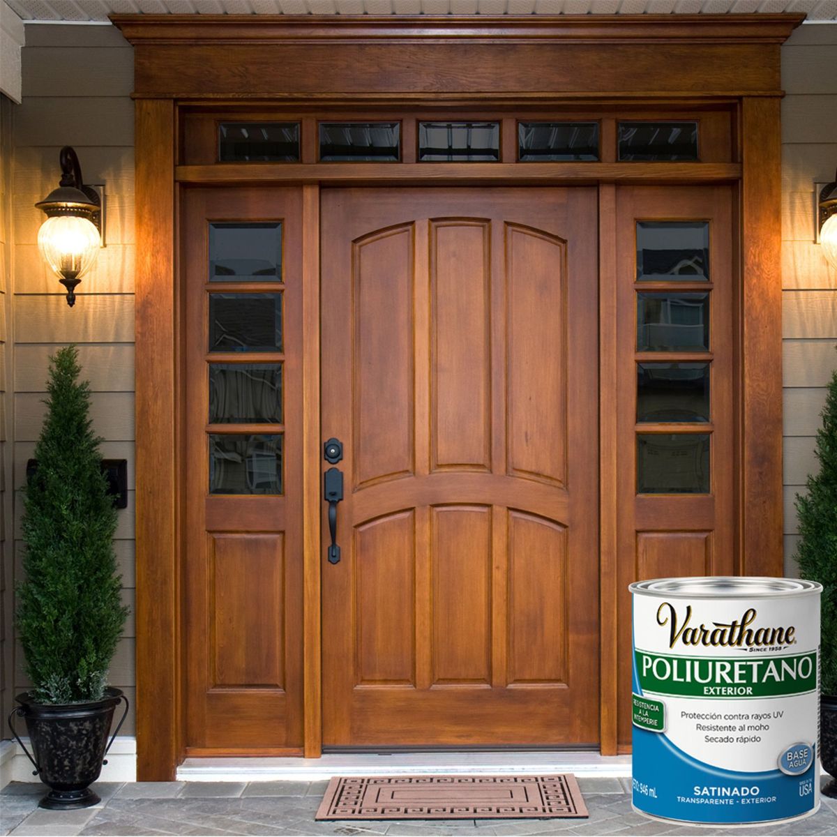 VARATHANE - Poliuretano para Madera de Exterior Varathane Satinado 0,946L