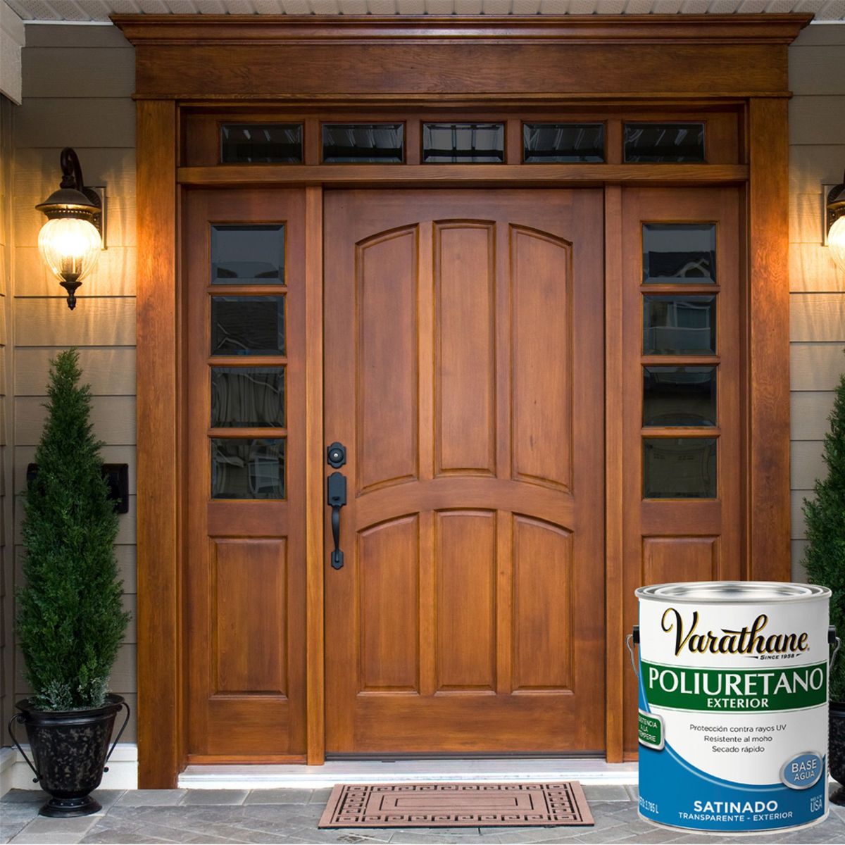 VARATHANE - Poliuretano para Madera de Exterior Varathane Satinado 3,785L